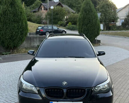 Черный БМВ 5 Серия, объемом двигателя 2.5 л и пробегом 356 тыс. км за 7500 $, фото 1 на Automoto.ua