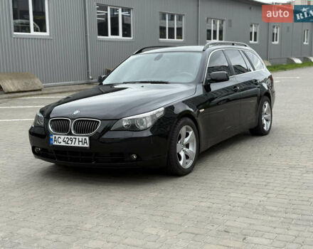 Чорний БМВ 5 Серія, об'ємом двигуна 3 л та пробігом 406 тис. км за 8300 $, фото 1 на Automoto.ua