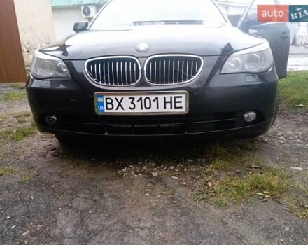Черный БМВ 5 Серия, объемом двигателя 2.5 л и пробегом 266 тыс. км за 8700 $, фото 9 на Automoto.ua