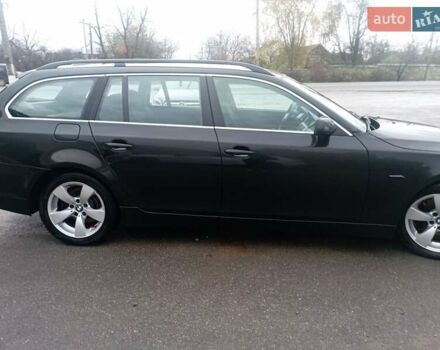 Черный БМВ 5 Серия, объемом двигателя 2.5 л и пробегом 266 тыс. км за 8700 $, фото 7 на Automoto.ua