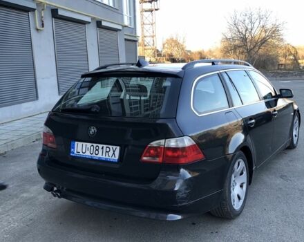 Черный БМВ 5 Серия, объемом двигателя 2.5 л и пробегом 320 тыс. км за 4200 $, фото 3 на Automoto.ua
