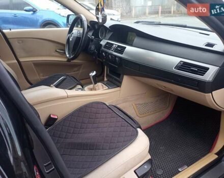 Чорний БМВ 5 Серія, об'ємом двигуна 2 л та пробігом 345 тис. км за 5999 $, фото 12 на Automoto.ua