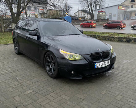 Чорний БМВ 5 Серія, об'ємом двигуна 3 л та пробігом 340 тис. км за 7999 $, фото 3 на Automoto.ua