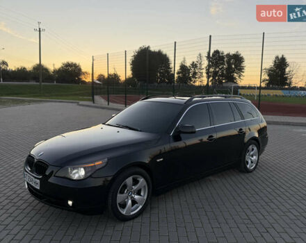 Черный БМВ 5 Серия, объемом двигателя 2 л и пробегом 296 тыс. км за 8500 $, фото 4 на Automoto.ua