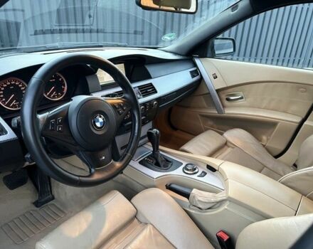Черный БМВ 5 Серия, объемом двигателя 3 л и пробегом 210 тыс. км за 2143 $, фото 5 на Automoto.ua