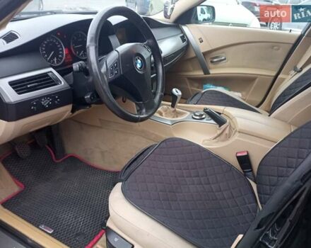 Чорний БМВ 5 Серія, об'ємом двигуна 2 л та пробігом 345 тис. км за 5999 $, фото 9 на Automoto.ua