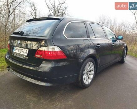 Черный БМВ 5 Серия, объемом двигателя 2 л и пробегом 370 тыс. км за 7200 $, фото 3 на Automoto.ua