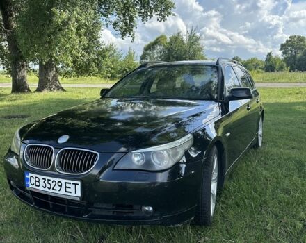 Черный БМВ 5 Серия, объемом двигателя 3 л и пробегом 350 тыс. км за 4900 $, фото 2 на Automoto.ua
