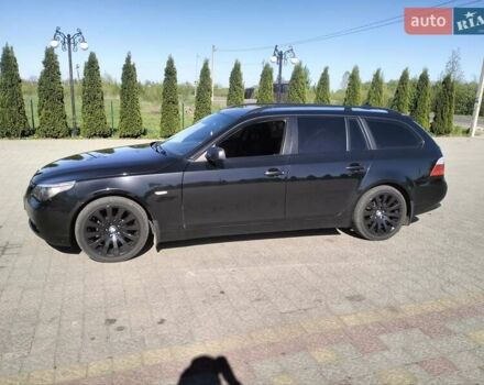 Черный БМВ 5 Серия, объемом двигателя 2 л и пробегом 302 тыс. км за 8999 $, фото 3 на Automoto.ua