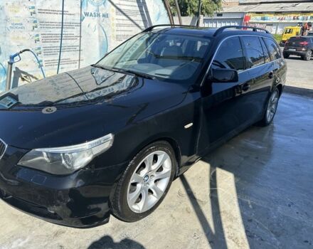 Черный БМВ 5 Серия, объемом двигателя 3 л и пробегом 350 тыс. км за 4900 $, фото 18 на Automoto.ua