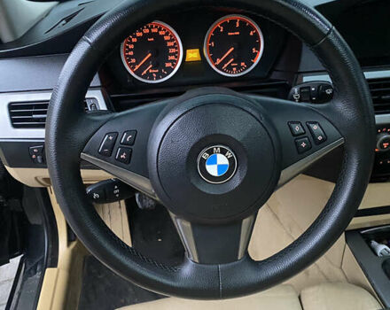 Чорний БМВ 5 Серія, об'ємом двигуна 3 л та пробігом 340 тис. км за 7999 $, фото 15 на Automoto.ua