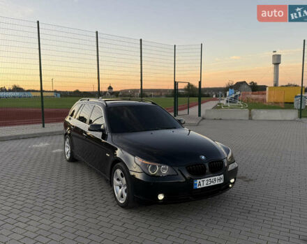 Черный БМВ 5 Серия, объемом двигателя 2 л и пробегом 296 тыс. км за 8500 $, фото 3 на Automoto.ua