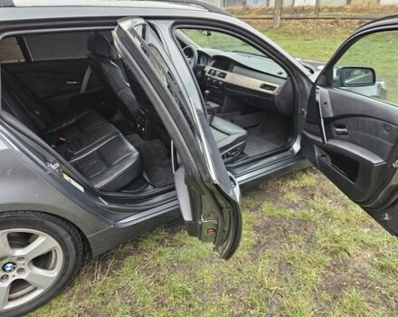 Черный БМВ 5 Серия, объемом двигателя 3 л и пробегом 366 тыс. км за 4400 $, фото 6 на Automoto.ua