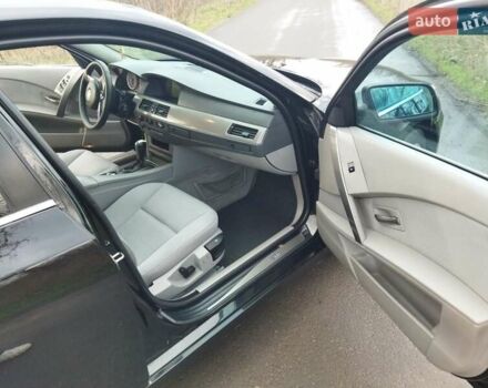 Черный БМВ 5 Серия, объемом двигателя 2 л и пробегом 370 тыс. км за 7200 $, фото 2 на Automoto.ua