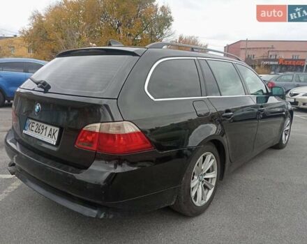 Чорний БМВ 5 Серія, об'ємом двигуна 2 л та пробігом 345 тис. км за 5999 $, фото 4 на Automoto.ua
