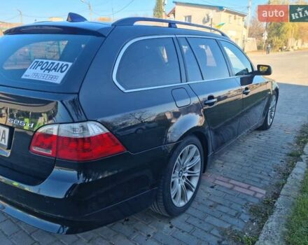 Черный БМВ 5 Серия, объемом двигателя 2.5 л и пробегом 342 тыс. км за 8500 $, фото 15 на Automoto.ua