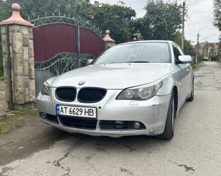 Черный БМВ 5 Серия, объемом двигателя 2.2 л и пробегом 373 тыс. км за 6600 $, фото 4 на Automoto.ua