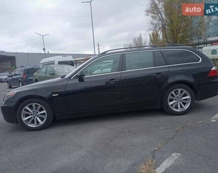 Чорний БМВ 5 Серія, об'ємом двигуна 2 л та пробігом 345 тис. км за 5999 $, фото 1 на Automoto.ua