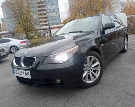 Черный БМВ 5 Серия, объемом двигателя 2 л и пробегом 345 тыс. км за 5999 $, фото 8 на Automoto.ua