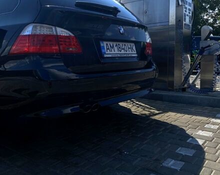 БМВ 5 Серия 2007 в Новорад-Волынском на Automoto.ua Черный БМВ 5 Серия, объемом двигателя 3 л и пробегом 0 тыс. км за 9000 $, фото 5 на Automoto.ua
