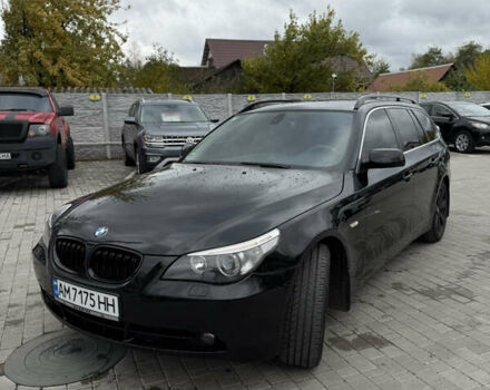 Чорний БМВ 5 Серія, об'ємом двигуна 2 л та пробігом 338 тис. км за 7300 $, фото 2 на Automoto.ua