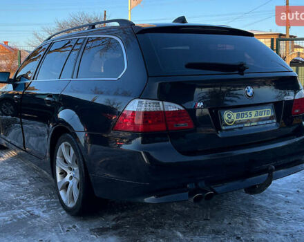 Черный БМВ 5 Серия, объемом двигателя 2.5 л и пробегом 320 тыс. км за 7600 $, фото 4 на Automoto.ua