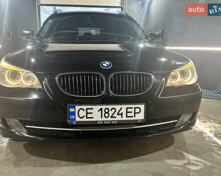 Черный БМВ 5 Серия, объемом двигателя 2 л и пробегом 365 тыс. км за 9000 $, фото 2 на Automoto.ua