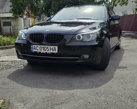 Черный БМВ 5 Серия, объемом двигателя 3 л и пробегом 377 тыс. км за 10900 $, фото 2 на Automoto.ua