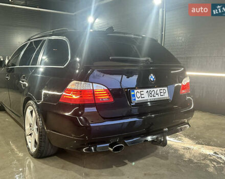 Черный БМВ 5 Серия, объемом двигателя 2 л и пробегом 365 тыс. км за 9000 $, фото 3 на Automoto.ua