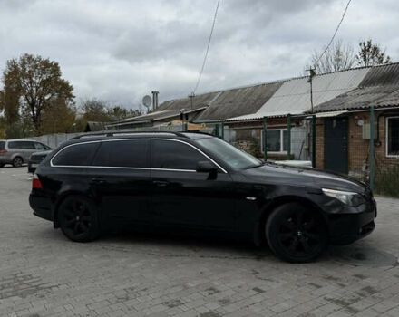 Чорний БМВ 5 Серія, об'ємом двигуна 2 л та пробігом 338 тис. км за 7300 $, фото 1 на Automoto.ua