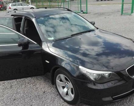 Черный БМВ 5 Серия, объемом двигателя 2 л и пробегом 287 тыс. км за 6576 $, фото 4 на Automoto.ua