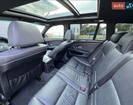 Черный БМВ 5 Серия, объемом двигателя 3 л и пробегом 267 тыс. км за 8500 $, фото 5 на Automoto.ua