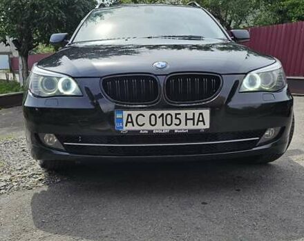 Черный БМВ 5 Серия, объемом двигателя 3 л и пробегом 377 тыс. км за 10900 $, фото 3 на Automoto.ua