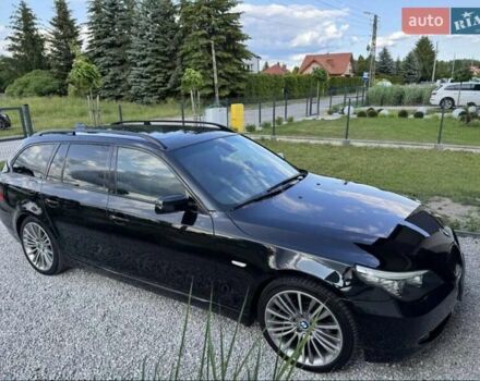 Черный БМВ 5 Серия, объемом двигателя 3 л и пробегом 267 тыс. км за 8500 $, фото 1 на Automoto.ua