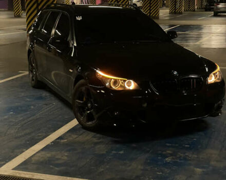 Черный БМВ 5 Серия, объемом двигателя 2 л и пробегом 315 тыс. км за 9120 $, фото 3 на Automoto.ua