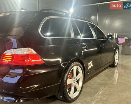 Черный БМВ 5 Серия, объемом двигателя 2 л и пробегом 365 тыс. км за 9000 $, фото 5 на Automoto.ua