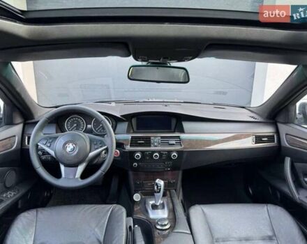 Черный БМВ 5 Серия, объемом двигателя 3 л и пробегом 267 тыс. км за 8500 $, фото 4 на Automoto.ua