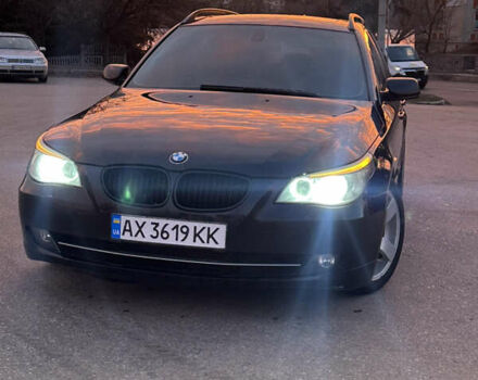 Черный БМВ 5 Серия, объемом двигателя 2.99 л и пробегом 350 тыс. км за 10500 $, фото 2 на Automoto.ua