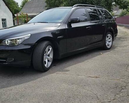Черный БМВ 5 Серия, объемом двигателя 3 л и пробегом 377 тыс. км за 10900 $, фото 4 на Automoto.ua