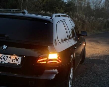 Черный БМВ 5 Серия, объемом двигателя 2 л и пробегом 315 тыс. км за 9120 $, фото 12 на Automoto.ua