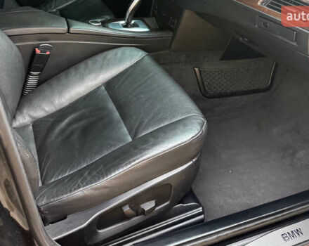 Черный БМВ 5 Серия, объемом двигателя 3 л и пробегом 440 тыс. км за 10300 $, фото 14 на Automoto.ua