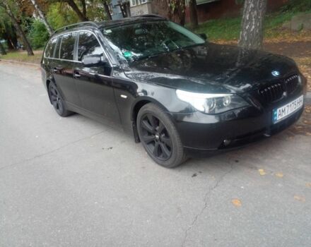 Черный БМВ 5 Серия, объемом двигателя 2 л и пробегом 330 тыс. км за 8300 $, фото 1 на Automoto.ua