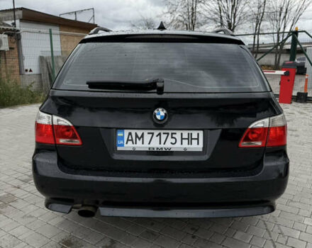 Чорний БМВ 5 Серія, об'ємом двигуна 2 л та пробігом 338 тис. км за 7300 $, фото 6 на Automoto.ua