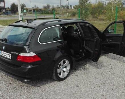 Черный БМВ 5 Серия, объемом двигателя 2 л и пробегом 287 тыс. км за 6576 $, фото 5 на Automoto.ua