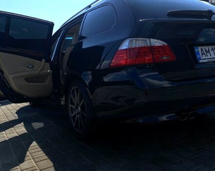 БМВ 5 Серия 2007 в Новорад-Волынском на Automoto.ua Черный БМВ 5 Серия, объемом двигателя 3 л и пробегом 0 тыс. км за 9000 $, фото 4 на Automoto.ua