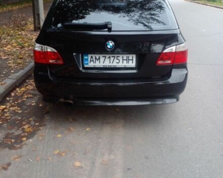 Черный БМВ 5 Серия, объемом двигателя 2 л и пробегом 330 тыс. км за 8300 $, фото 4 на Automoto.ua