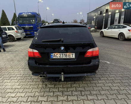 Черный БМВ 5 Серия, объемом двигателя 2.99 л и пробегом 314 тыс. км за 12000 $, фото 4 на Automoto.ua