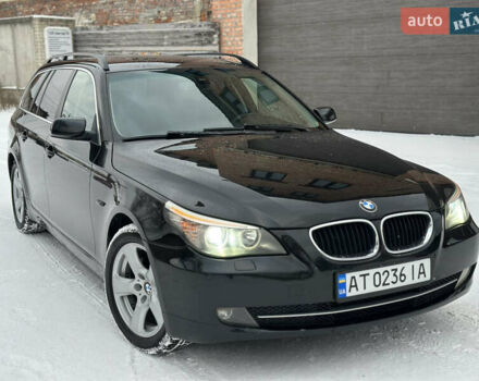 Чорний БМВ 5 Серія, об'ємом двигуна 2 л та пробігом 304 тис. км за 8500 $, фото 1 на Automoto.ua