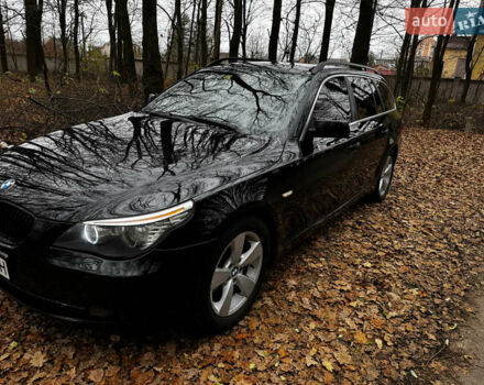 Чорний БМВ 5 Серія, об'ємом двигуна 3 л та пробігом 488 тис. км за 8600 $, фото 5 на Automoto.ua