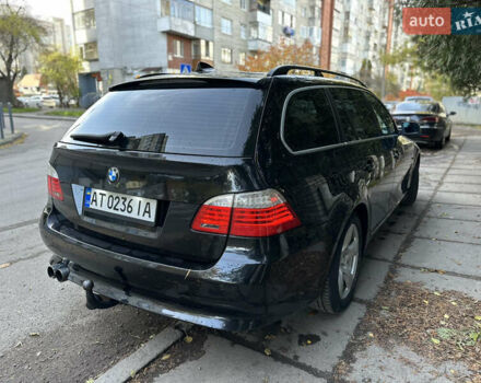 БМВ 5 Серія 2008 у Львові на Automoto.ua Чорний БМВ 5 Серія, об'ємом двигуна 2 л та пробігом 301 тис. км за 7850 $, фото 3 на Automoto.ua